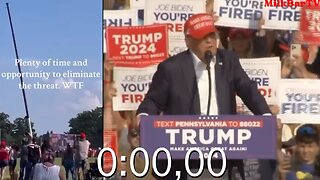 Video shows the events leading up to the attack, Secret Service had two min to stop attack on Trump