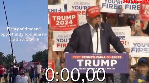 Video shows the events leading up to the attack, Secret Service had two min to stop attack on Trump