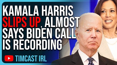 Kamala Harris SLIPS UP, Almost Says Biden Call Is RECORDING, Internet ERUPTS Saying Biden Is DEAD