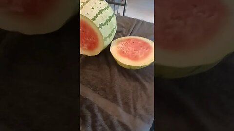 That's no watermelon, it's a space station