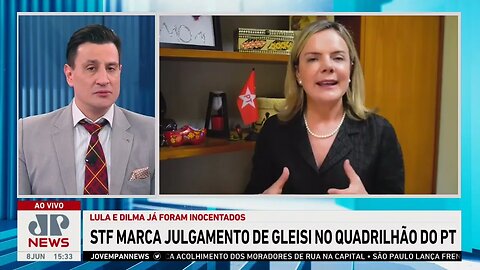 STF marca julgamento de Gleisi Hoffmann no ‘Quadrilhão do PT’ | LINHA DE FRENTE