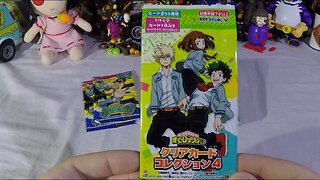 Boko no hero academia ensky Clear Card packs opening