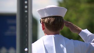 Taylor navy veteran salutes traffic from sunrise to sunset to honor 9/11 victims