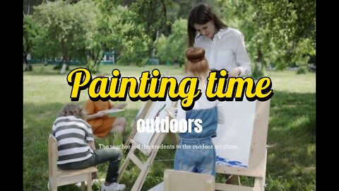 Participate in field painting