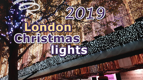 Top London 2019 Christmas lights & store windows