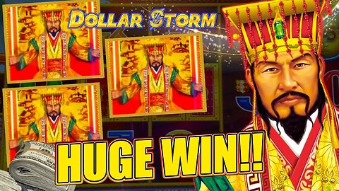 2 AMAZING JACKPOTS on MAX BET DOLLAR STORM!