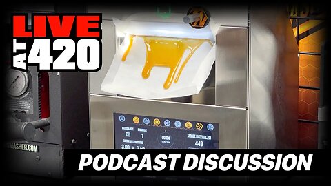 PODCAST UPDATE : LIVE DISCUSSION at 4:20PM