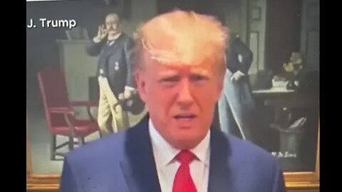 INDICTMENT..HAND SIGN “6” BEHIND TRUMP’S RIGHT EAR…👀
