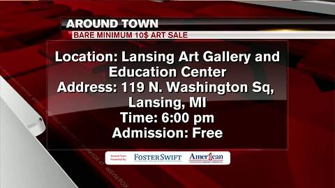 Around Town 4/25/18: Bare Minimum $10 Art Sale