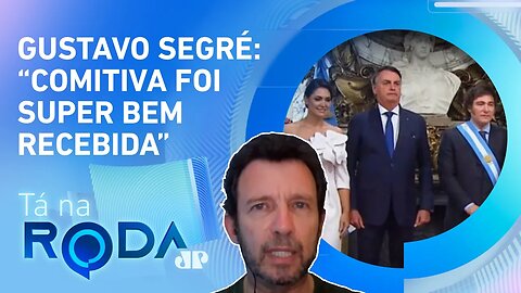 Como repercutiu presença de JAIR BOLSONARO na posse de JAVIER MILEI na Argentina? | TÁ NA RODA