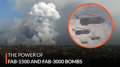 Russia's City Destroyer: The Power of the FAB-1500 and FAB-3000 Bombs