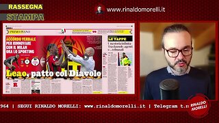 Rassegna Stampa 29.4.2023 #333 - LEAO-MILAN-RINNOVO, ci siamo! Oggi a Roma, domani Napoli scudetto?