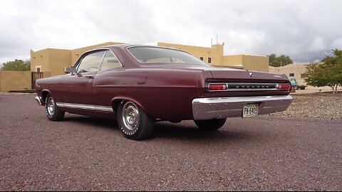 Survivor 1966 Mercury Comet Cyclone GT 390 in Burgandy & Ride on My Car Story with Lou Costabile