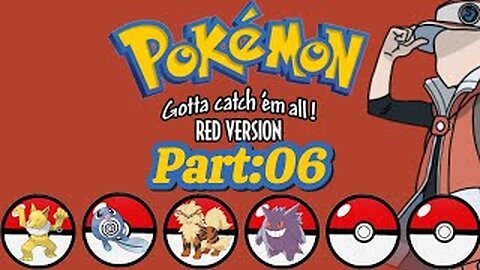 (LIVE) Pokémon Red Part:06