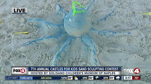 C'MON holds annual kids sand castle competition in Naples