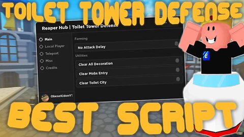 (2023 Pastebin) The *BEST* Toilet Tower Defense Script! No Cooldown, INF Cash, and Much More