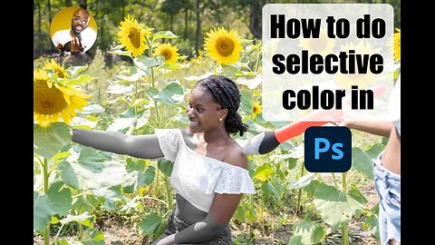 How to do selective color in Photoshop
