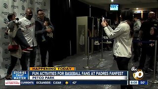 Padres FanFest invites fans onto the field