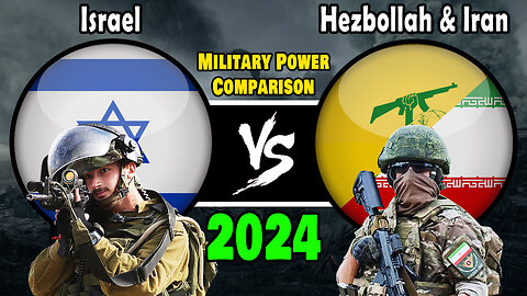 Israel vs Hezbollah & Iran Military Power Comparison 2024 | Iran & Hezbollah vs Israel 2024