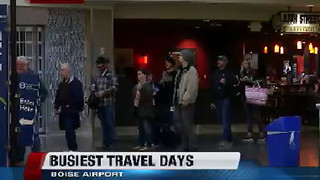 Busiest holiday travel season for Boise Airport