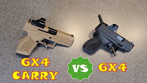 Taurus GX4 VS GX4 Carry