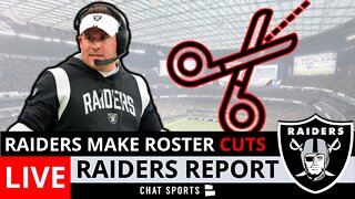 LIVE: Raiders roster cuts to get to 85 man roster