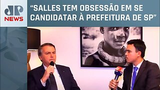 Exclusivo: Bolsonaro comenta posição de Tarcísio e diz que Salles foi “agressivo” contra o PL