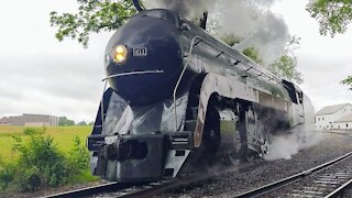 Norfolk and Western #611 j class locomotive