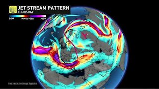 Arctic circle sees rare temperatures while Europe is cooler than normal