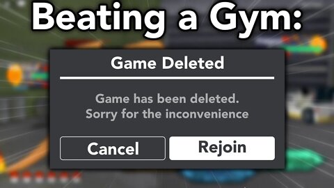 pokemon brick bronze got DELETED while I was beating a gym...