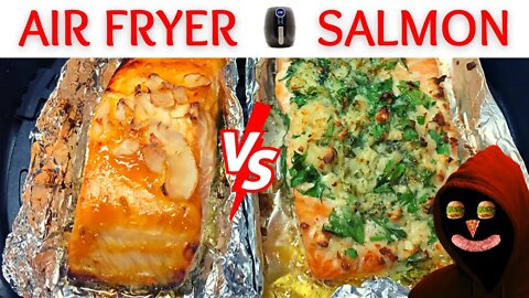 Air Fryer Salmon Garlic Butter Herb vs Mango Coconut: WHO WINS?