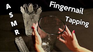 Glass Tapping With Nails | No Talking ~ ASMR ~