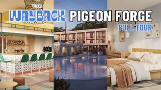 The Wayback Hotel & Paloma Restaurant In Pigeon Forge Tennessee | Full Tour