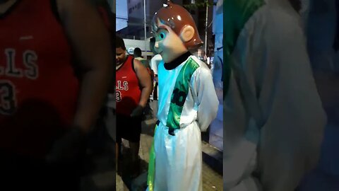 DANÇARINOS SUPER NINJAS, DANÇANDO FOFÃO, BEN10 E HOMEM-ARANHA NA CARRETA DA ALEGRIA TREM BALADA 91