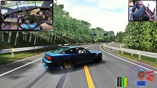 FULL YOLO Drift in Touge Traffic | Assetto Corsa