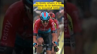 El mal tiempo acompaña en esta Etapa 1 / Criterium du Dauphiné 2023.