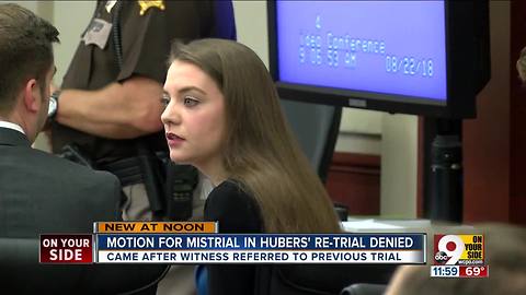 Shayna Hubers judge denies motion for mistrial