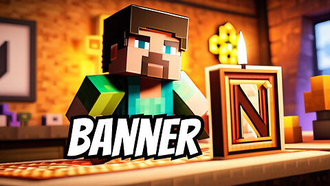 How To Make The Letter N Banner In Minecraft