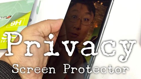 Hide Your Phone Screen with a Privacy Screen Protector