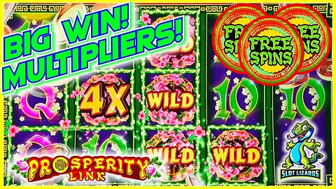 SO MANY BONUSES! FREAK OUT BIG WIN! Prosperity Link Wan Shi Ru Yi Slot