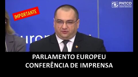 IMPORTANTE: PARLAMENTO EUROPEU - CONFERÊNCIA DE IMPRENSA