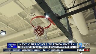 Navy visits Loyola to renew Patriot League rivalry
