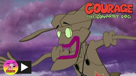 Courage The Cowardly Dog: Paper People | Cartoons