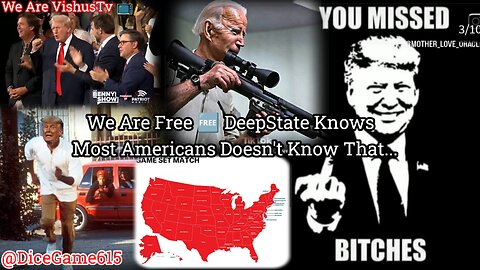 We Are Free... 🆓 The DeepState Knows Most Americans Doesn't Know That... #VishusTv 📺