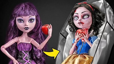 Creative Art And Craft with doll Horror House