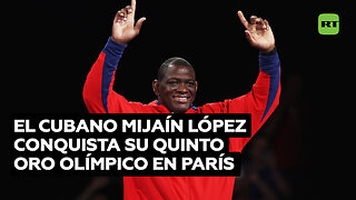 El cubano Mijaín López rompe un histórico récord en los JJ.OO. de París