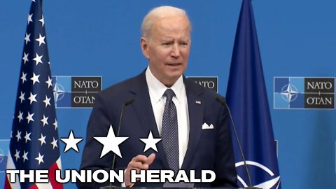 President Biden Holds a Press Conference at NATO Headquarters