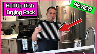 Roll Up Dish Drying Rack