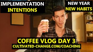 FORMING NEW HABITS FOR THE NEW YEAR | EXPERIMENTS WITH ELIMINATING STIMULANTS | COFFEE VLOG DAY 3