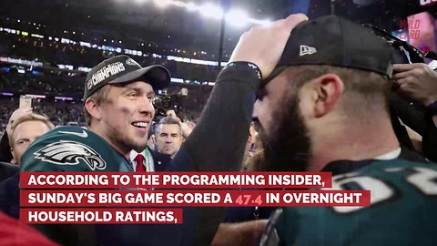 NFL Ratings Trend Continues, Super Bowl LII Ratings Down From 2017